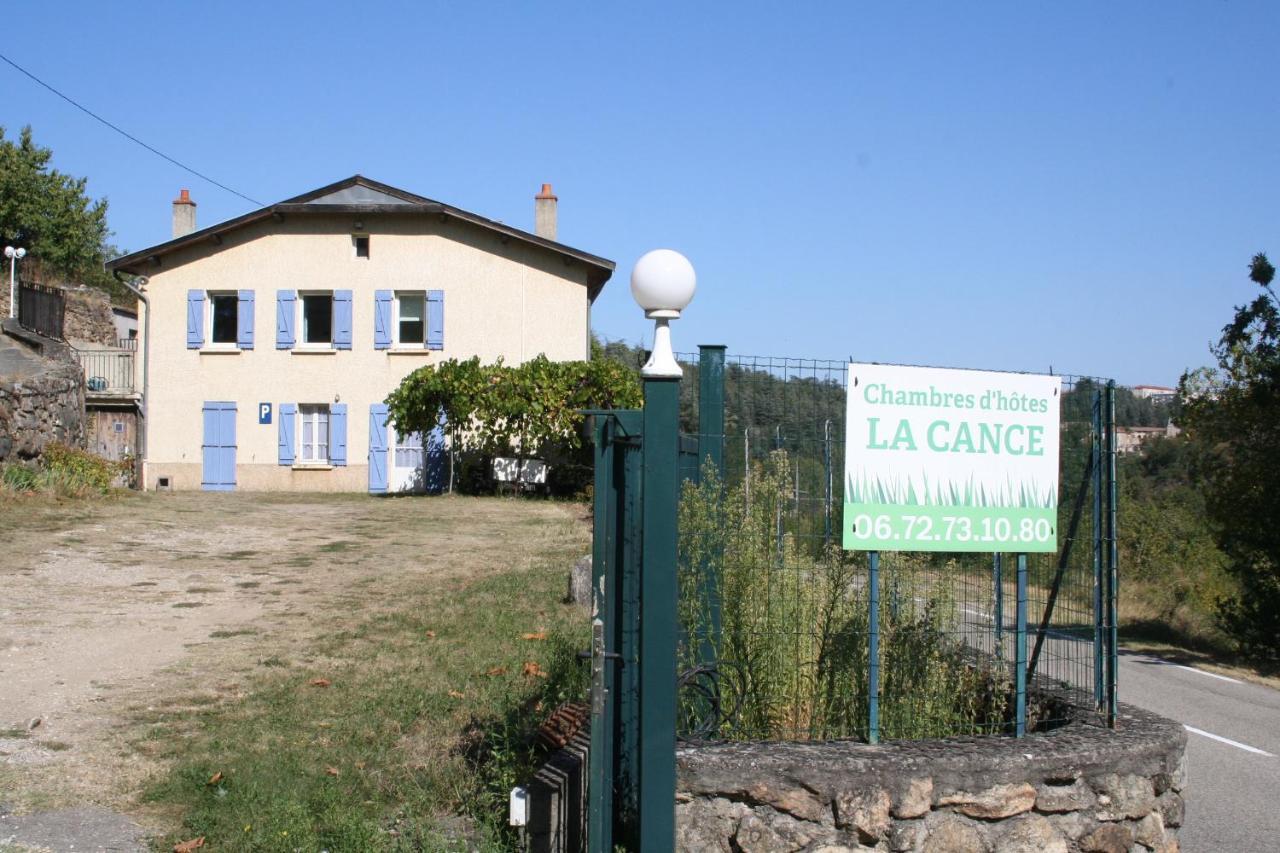 La Cance Hotel Annonay Exterior foto